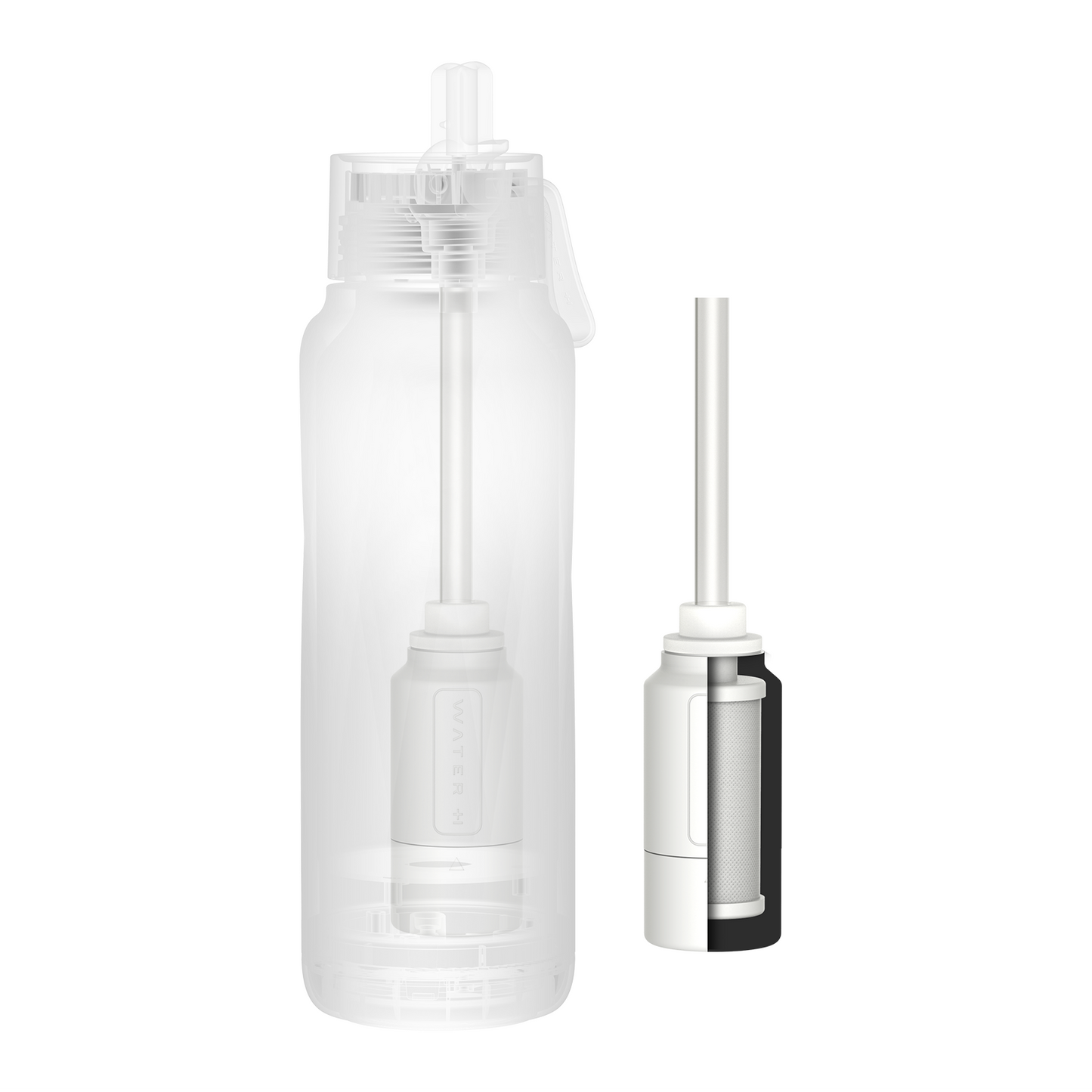 PureSip Vita Filter Compatible with WaterH Vita&Filtration Smart Bottle