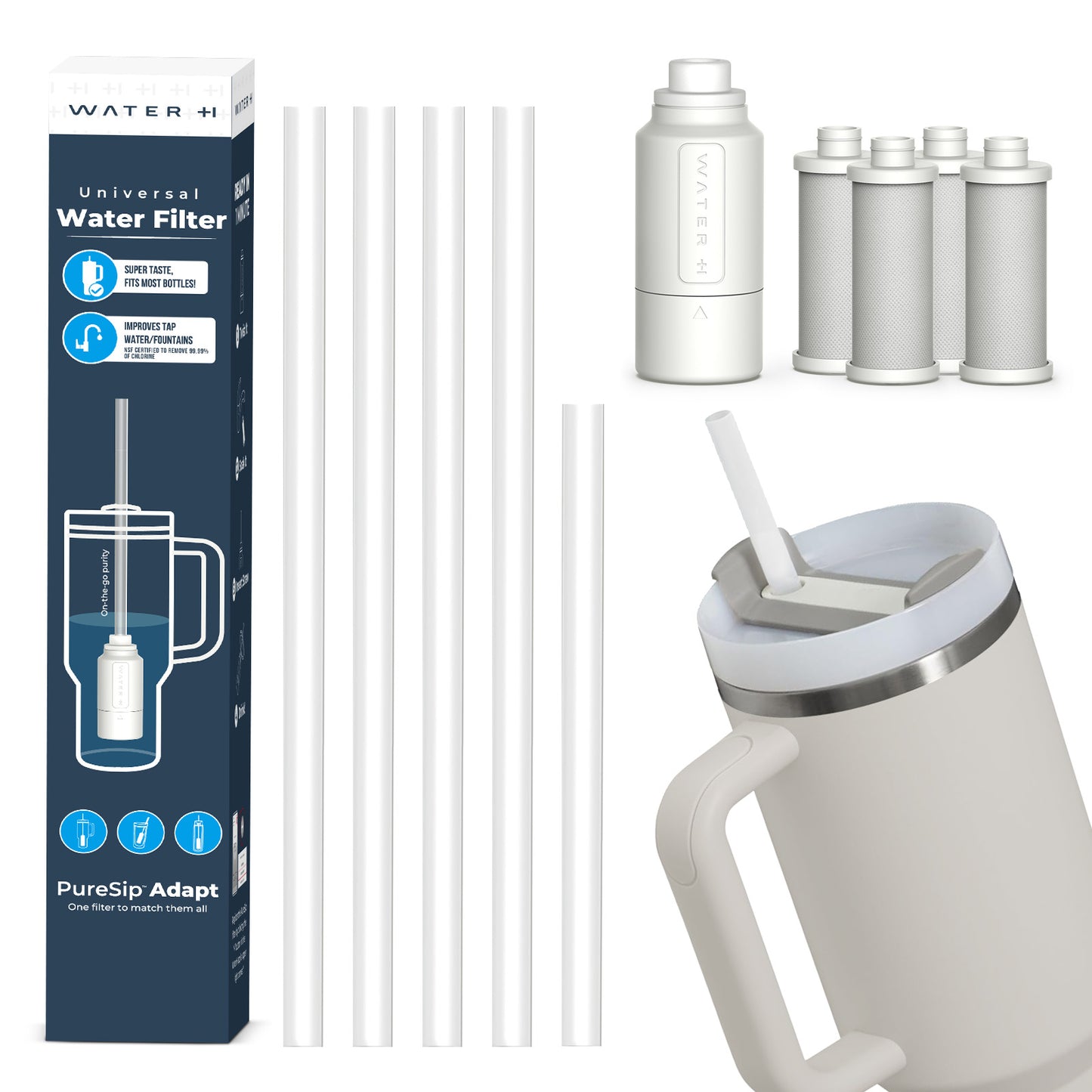 Filtration Upgrade Kit  Compatible with WaterH Vita Water Bottle