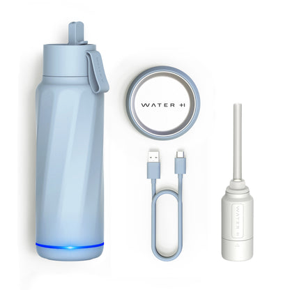 WaterH VITA B002 Smart Water Bottle with Filter, 18oz