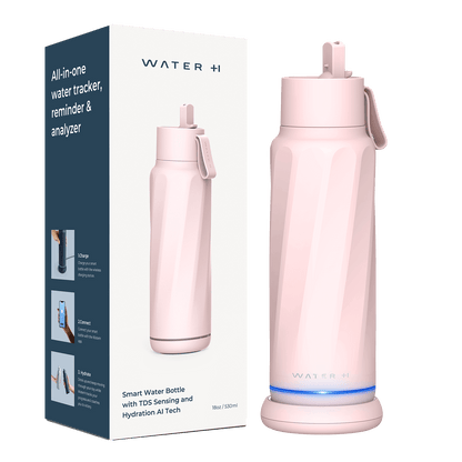 Flip Lid + Straw / Pink