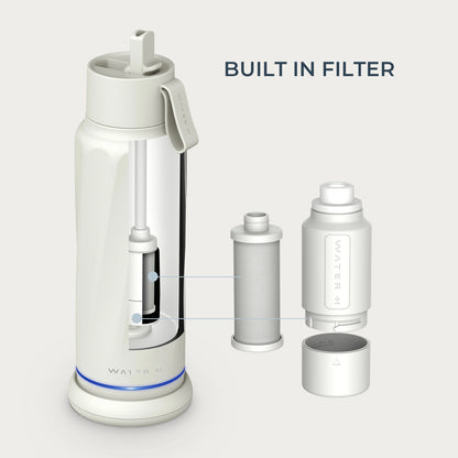 WaterH VITA B002 Smart Water Bottle with Filter, 18oz