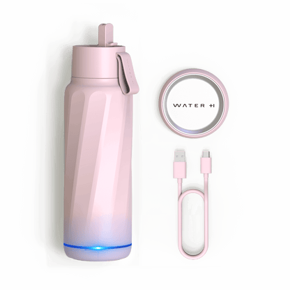 Flip Lid + Straw / Pink