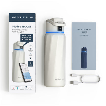 WaterH Boost Smart Water Bottle 32oz