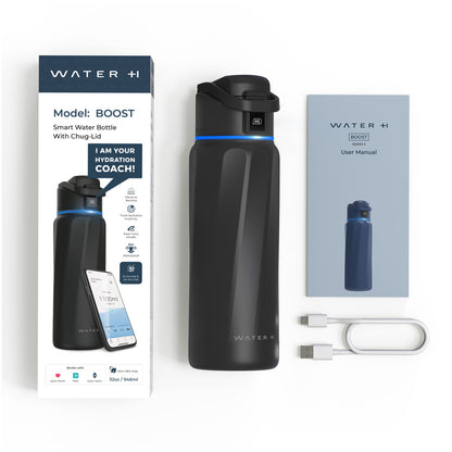 WaterH Boost Smart Water Bottle 32oz